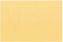 Tiseco Home Studio Chevron sárga tányéralátét, 45 x 30 cm - Tiseco Home Studio