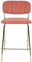 White Label Rózsaszín bárszék szett 2 db-os 89 cm Jolien - White Label