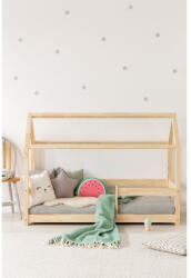 Adeko Fenyőfa házikó gyerekágy 80x200 cm Mila MB - Adeko