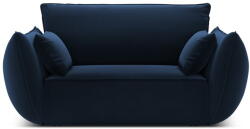 Mazzini Sofas Sötétkék bársony fotel Vanda - Mazzini Sofas