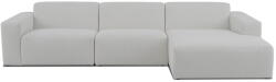 Scandic Fehér buklé sarokkanapé (jobb oldali) Roxy - Scandic - bonami - 645 125 Ft
