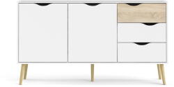 Tvilum Fehér komód 147x82x39 cm Oslo - Tvilum