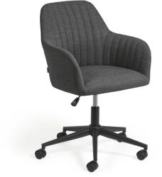 Kave Home Madina sötétszürke irodai szék - Kave Home