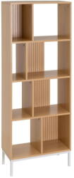Casa Selección Natúr színű gyerek könyvespolc tölgyfa dekorral 63x159 cm Mid-Lines - Casa Selección