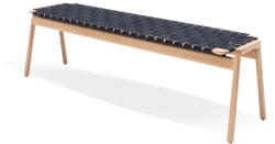 GAZZDA Fekete-natúr színű pad Klupa - Gazzda - bonami - 284 742 Ft