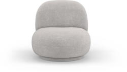 Micadoni Világosszürke buklé fotel Chuck - Micadoni Home