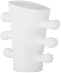 Bloomingville Fehér agyagkerámia váza Pernilla - Bloomingville