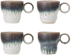 Bloomingville Kék kőedény csésze szett 4 db-os 300 ml Nigel - Bloomingville