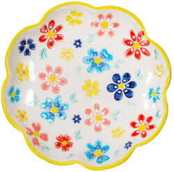 Sass & Belle Dekoratív tálca 12x12 cm Folk Floral - Sass & Belle