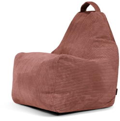 SLOWDOWN Téglavörös kordbársony babzsákfotel Play Amuse - SLOWDOWN