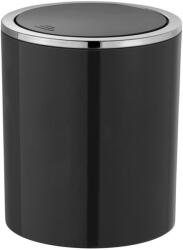 WENKO Inca fekete szemetes, 2 l - Wenko