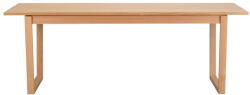 Rowico Home Colonsay natúr színű étkezőasztal tölgyfa dekorral, 215 x 96 cm - Rowico