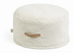 Kave Home Adara fehér puff, ø 50 cm - Kave Home