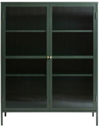 Unique Furniture Bronco zöld fém tálalószekrény, magasság 140 cm - Unique Furniture