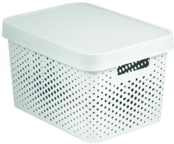 Keter Holes fehér tárolódoboz - Curver