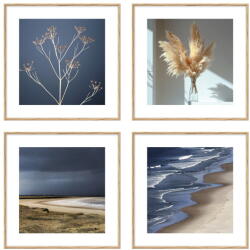 knor Kép készlet 4 db-os 30x30 cm Aesthetic