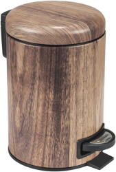 WENKO Acél pedálos szemetes 3 l Acacia - Wenko