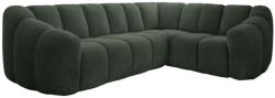 Miuform Sötétzöld sarokkanapé (jobb oldali-L alakú) Shell - Miuform