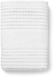 Juna Fehér frottír bio pamut törölköző 50x100 cm Check - JUNA