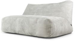 SLOWDOWN Krémszínű kordbársony babzsákfotel Sofa Tube 160 - SLOWDOWN