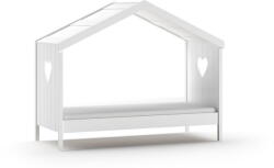 VIPACK Fehér házikó alakú gyerekágy 90x200 cm Amori - Vipack