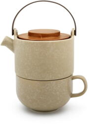 Bredemeijer Bézs agyagkerámia teázó szett Umea - Bredemeijer