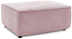 Bobochic Paris Világos rózsaszín kordbársony puff Nihad - Bobochic Paris