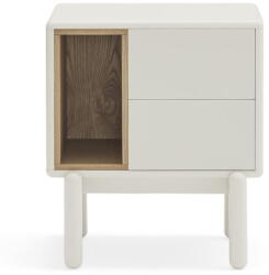 Teulat Krémszínű éjjeliszekrény Corvo - Teulat