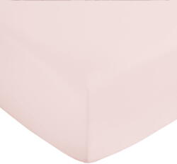 Bianca Rózsaszín gumis pamut-szatén lepedő 150x200 cm Cotton Sateen - Bianca