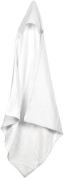 Bébé Douceur Fehér muszlin kapucnis gyerek törölköző 75x75 cm - Bébé Douceur