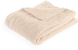 Tiseco Home Studio Elefántcsont színű mikroplüss takaró 130x170 cm Aspen - Tiseco Home Studio