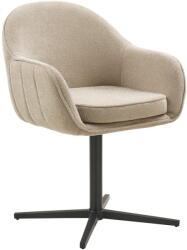 House Nordic Világosszürke kárpitozott karfás étkezőfotel szett 2 db-os Tamera - House Nordic