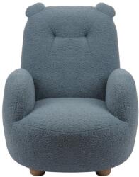 Vipack Kék buklé gyerek fotel Rocky - Vipack - bonami - 102 842 Ft