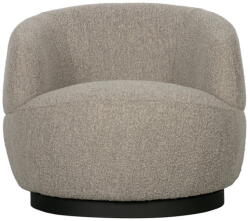 WOOOD Világosszürke forgó fotel Wolly - WOOOD