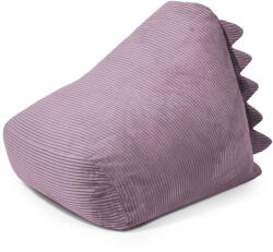 SLOWDOWN Lila kordbársony gyerek babzsákfotel Snug 80 Dragon - SLOWDOWN
