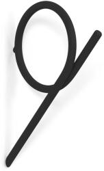 Spinder Design Fekete fali acél akasztó Tuba M - Spinder Design