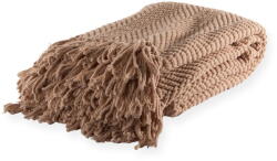 Tiseco Home Studio Barna zsenília takaró 130x170 cm Renee - Tiseco Home Studio