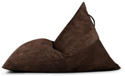 SLOWDOWN Sötétbarna kordbársony babzsákfotel Razzmatazz - SLOWDOWN