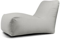 SLOWDOWN Világosszürke buklé babzsákfotel Lounge - SLOWDOWN