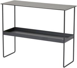 LIND DNA Fekete fém konzolasztal 29x78 cm Bull - LIND DNA