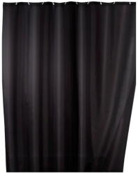 WENKO Fekete penészálló zuhanyfüggöny, 180 x 200 cm - Wenko