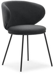 Marckeric Sötétszürke kárpitozott étkezőfotel szett 2 db-os Rush - Marckeric