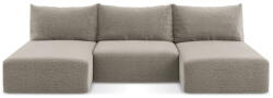 Makamii Bézs kinyitható-tárolóhelyes sarokkanapé Kalena - Makamii - bonami - 663 530 Ft
