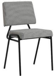 CustomForm Fehér-fekete étkezőszék Simple - CustomForm