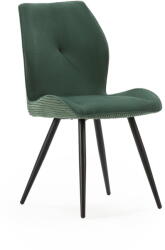 Marckeric Zöld kordbársony étkezőszék szett 2 db-os Adaya - Marckeric