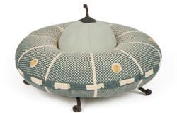 Lorena Canals Pamut gyerek párna szett 2 db-os ø 35 cm Interactive UFO - Lorena Canals