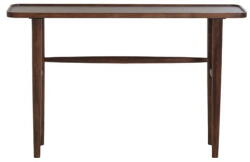 Light & Living Barna akácfa konzolasztal 30x120 cm Qiano - Light & Living