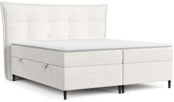 Maison de Reve Krémszínű ágyneműtartós boxspring ágy 140x200 cm Sinai - Maison de Rêve