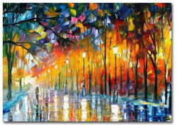 Wallity Fali vászon kép Leonid Afremov másolat, 100 x 70 cm