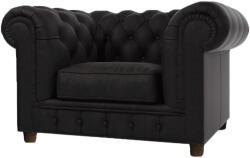 Ropez Fekete bársony fotel Cambridge - Ropez